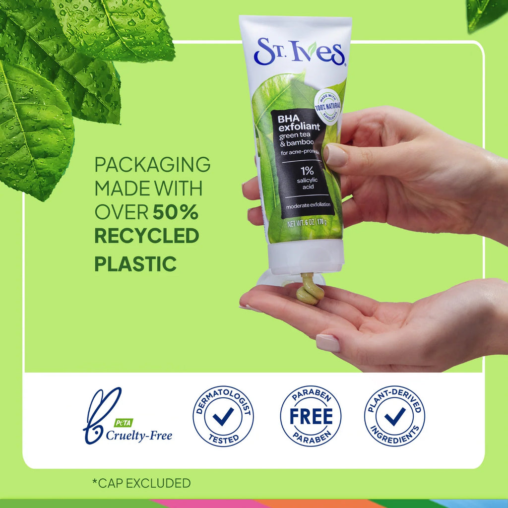 St. Ives Blackhead Clearing Green Tea Scrub - 170ml