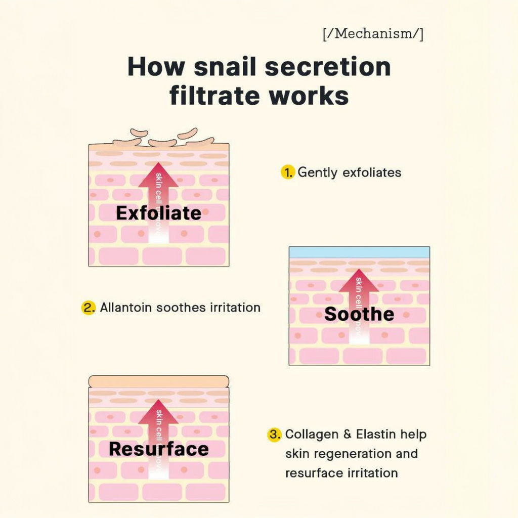 COSRX Advanced Snail 96 Mucin Power Essence 30ml - Korean Hydrating Face Serum for Acne Scars