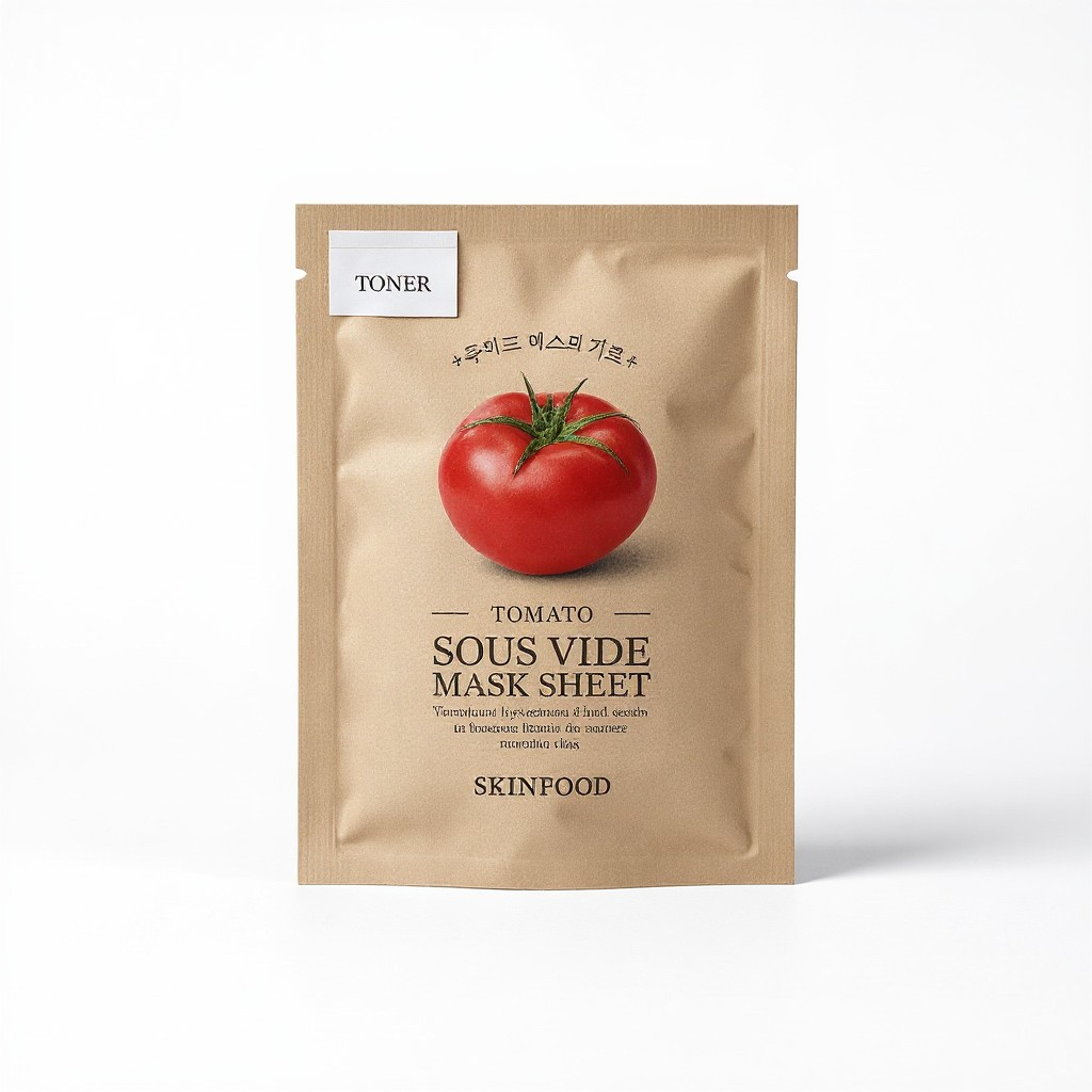 SKINFOOD Tomato Sheet Mask – sun recovery and cooling post-sun skin repair benefit – Timeless Era Bangladesh