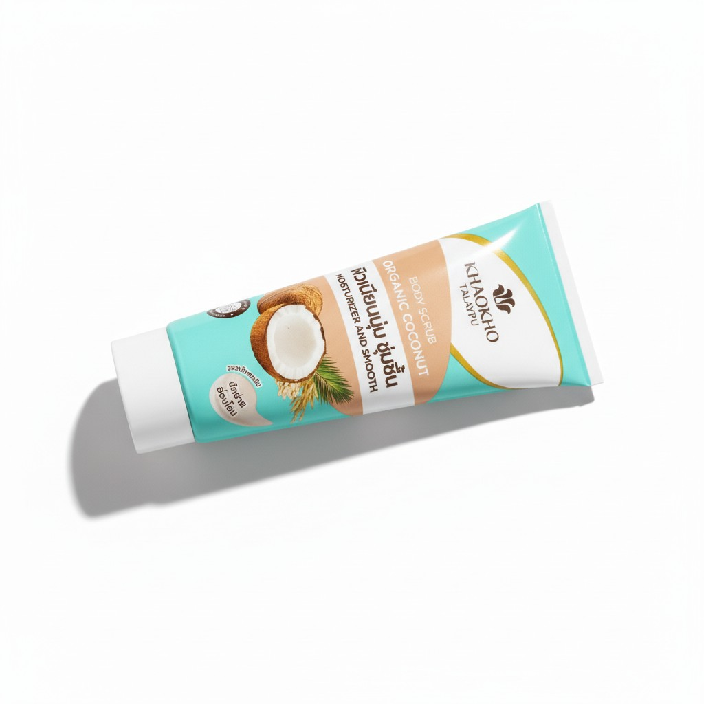 Khaokho Talaypu Coconut Body Scrub – Deep Hydrating Natural Exfoliating Scrub by Timeless Era